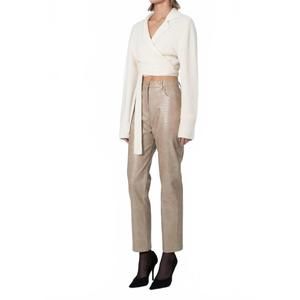 NEW NONCHALANTLABEL maris high waisted pants in taupe